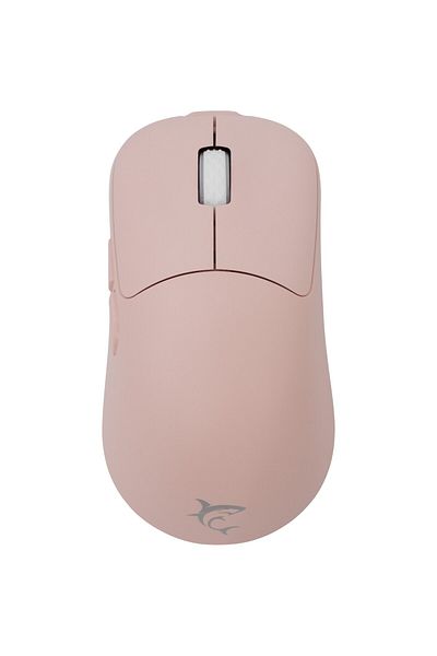 WHITE Mouse Gaming Wireless White Shark AERO