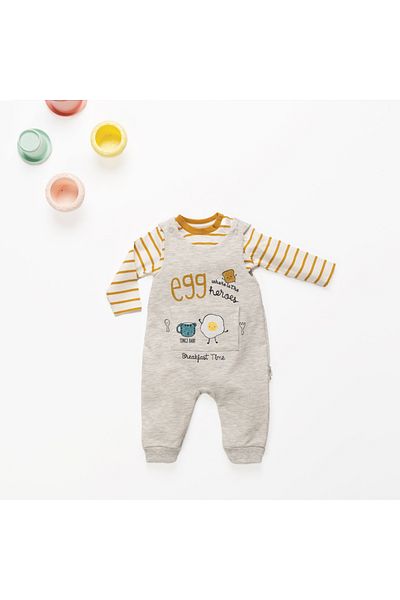 Tongs Baby Egg Baby Boy Salopet Set