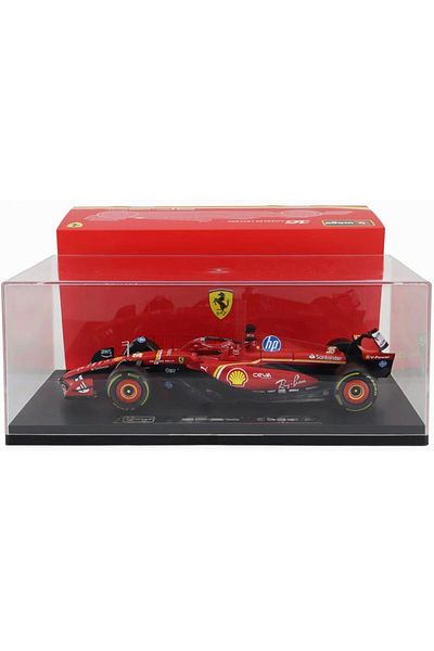 BBURAGO Ferrari Racing-SF-24-2024 With Helmet 1:18 Scale 18-16815#16