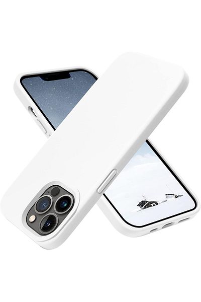 Generic Silicone Case Cover Compatible with iPhone 13 pro , Ultra Slim Fit with Full Body Protection