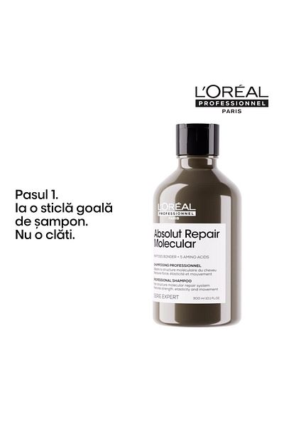 L'Oreal Paris Rezerva sampon LOreal Professionnel Serie Expert Absolut Repair Molecular pentru par deteriorat