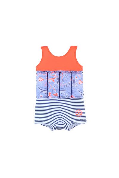 Archimede Costum de baie plutitor Cocon pentru băieți, A310531 (AS8, VÂRSTĂ, 1 AN, REGULAR) Albastru