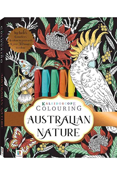 Hinkler مجموعة تلوين الكاليدوسكوب: الطبيعة الأسترالية