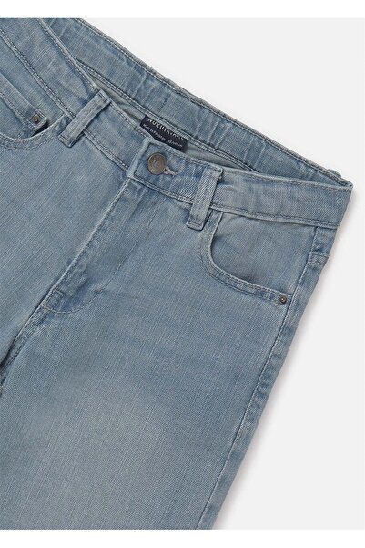 MAYORAL Boy's Denim Shorts Grey-Blue 252