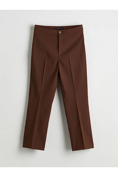 LC Waikiki Lcw vision brown slim fit Flared women's pants