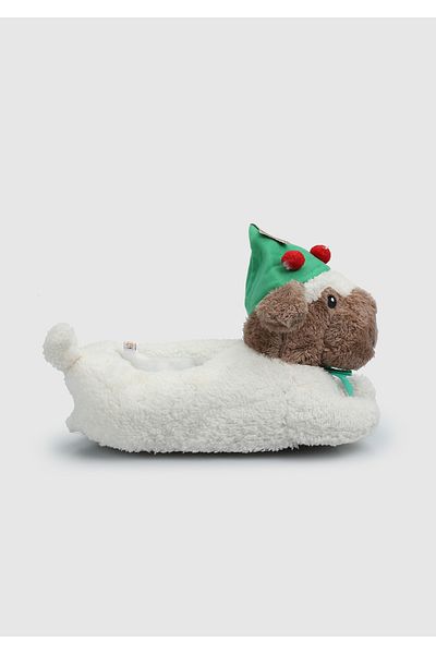Twigy Fiona Women - White Animal Slippers 36/41