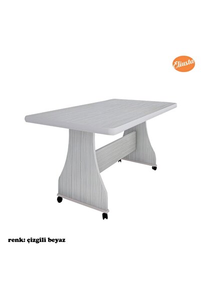 Eliusta Tekerlekli Mdf Masa Mutfak Masası Orta Sehpa