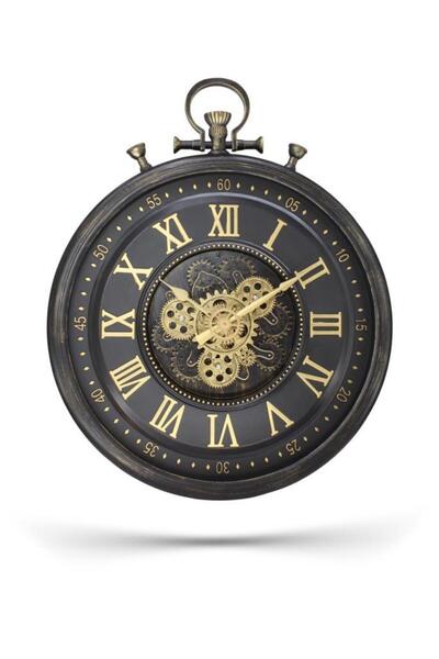 Genel Markalar Mark Premium Serisi Antik Eskitme Kadranlı Döner Çarklı 60 San...