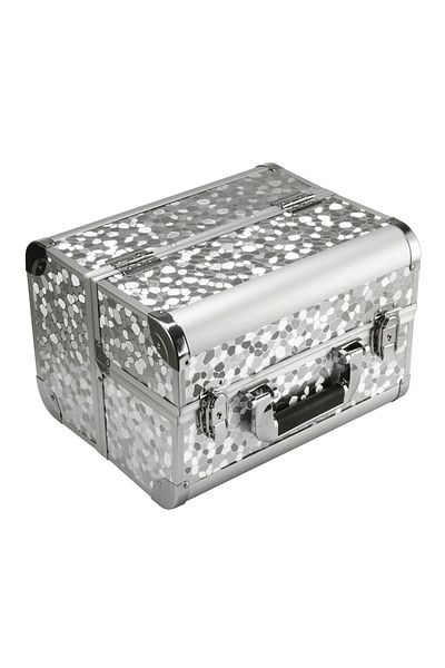 TECOS Geanta profesionala pentru cosmetice sau depozitare, Tecos®, argintiu, dimensiuni 30,5x20 5x25cm