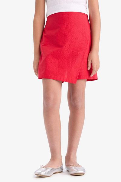 DeFacto New Season Girl's Cotton Shorts Skirt
