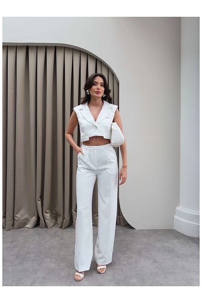 ESRAHELVACI Short Cap Vest Set