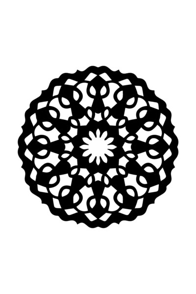 Generic Brand Byr002 Flower Pattern (Type 10) 10X10 cm [Efsngrck]