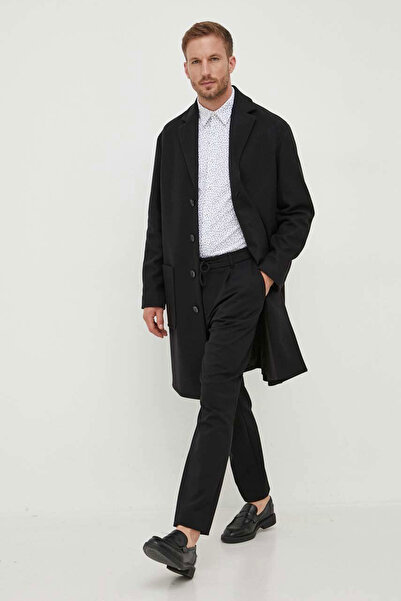 Calvin Klein Palton de lana CK K10K111745 Negru XL INTL