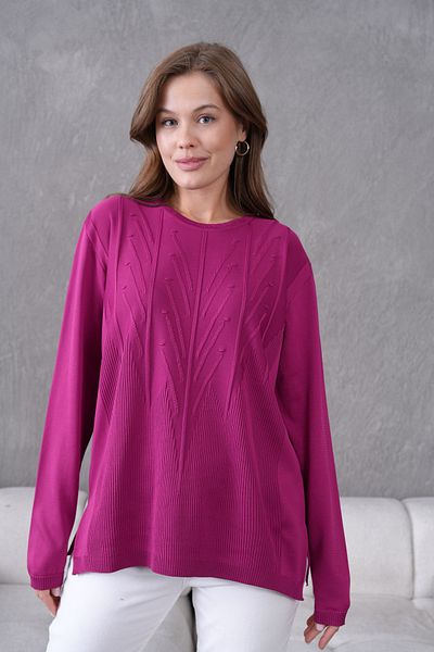 Lamierra Knitwear Young Mother Seasonal Crew Neck Sweater