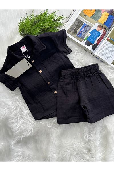 TİJK Boy's Muslin Shirt Suit