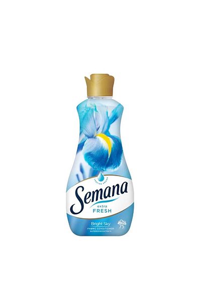 Semana Extra Fresh Bright Sky Fabric Softener, 1.5 L, 75 Washes