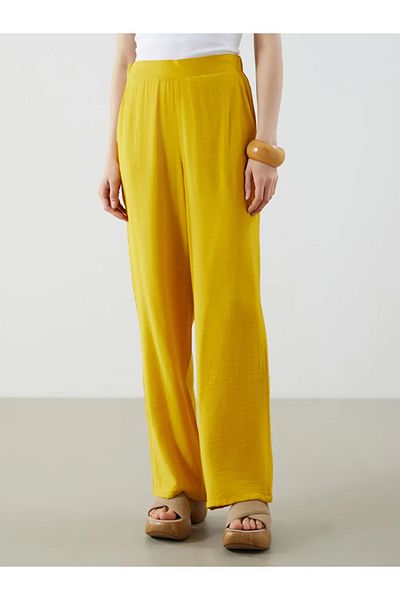 LC Waikiki Lcwaikiki classic women's wide leg pants with elastic waistband