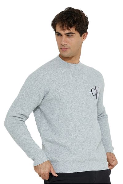 Calvin Klein Jeans Pulover CKJ Comfort fit cu adaos de lana Gri XL INTL