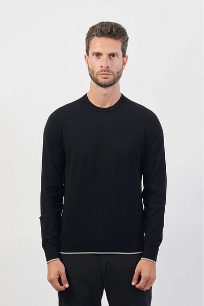 Armani Exchange Men's blouse AE 8NZM6A Black L INTL
