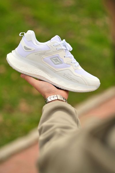 SOLAZER Ανδρικά λευκά αθλητικά παπούτσια casual 042