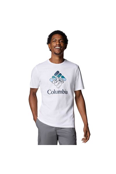 Columbia CSC M Heavenly Stacked Gem SS Tee Erkek Kısa Kollu Tişört CS0413