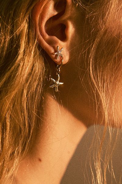 Bershka 9-pack of sea earrings - Signature Edition