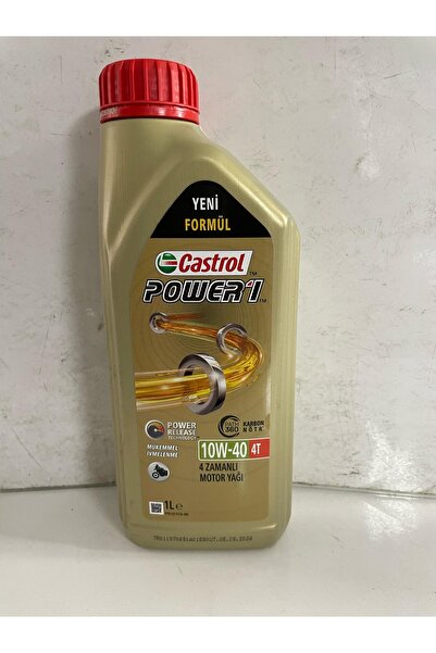 CASTROL Power 1 10w 40 4 t sentetik yag 1 lt