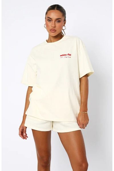 The Champ Clothing Wf Essentials Sporty and Stylish Women's Relaxed Fit Casual Shorts Set