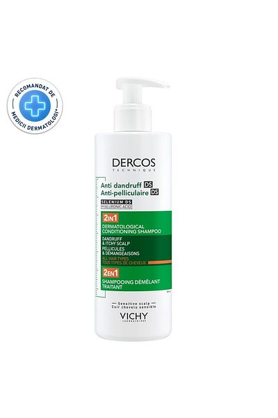 Vichy Sampon si balsam 2 in 1 anti-matreata Vichy Dercos pentru toate tipurile de par