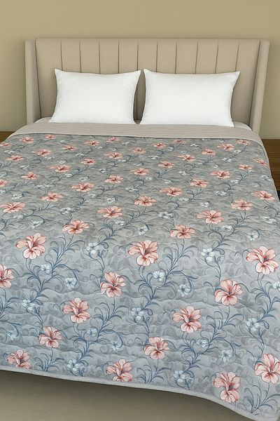 MixCotton Home Double Patterned Pique - Quilted Fabric Double Layer and Edge Bias (220X200 cm)