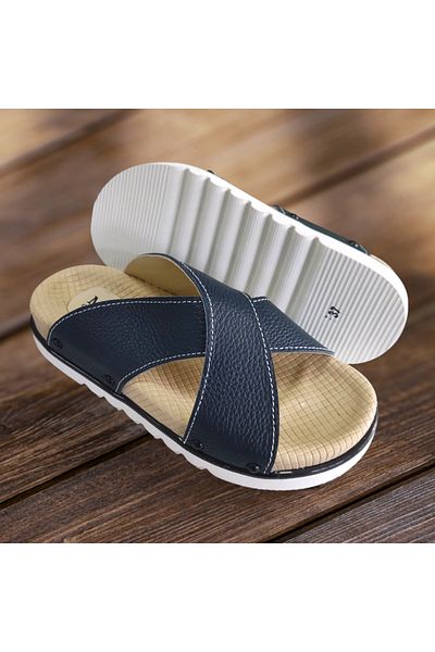 VİVA SHOES شباشب نسائية من الجلد الطبيعي لتقويم العظام