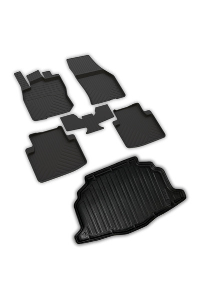ferrous autoaccessories Skoda Kamiq Ferrous 4D Paspas ve 3D Bagaj Havuzu 2024...