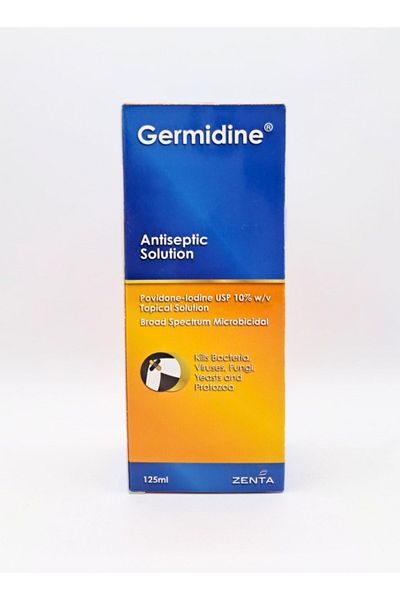 Germidine Antiseptic Solution 10% 125Ml