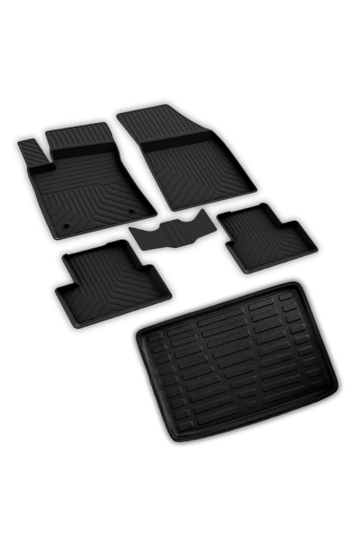 ferrous autoaccessories Nissan Juke Ferrous 4D Havuzlu Kauçuk Paspas ve ALT K...