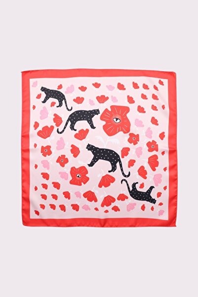 NOTHING Patterned Satin Scarf