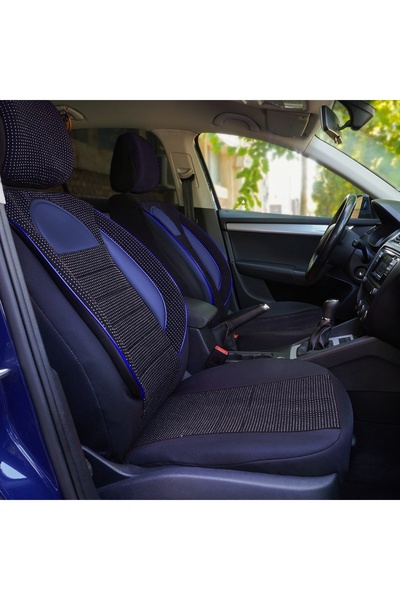 Umbrella SET HUSE SCAUN RACING NEGRU - ALBASTRU