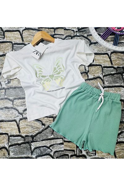 Yusuf Kids Girl's shorts suit
