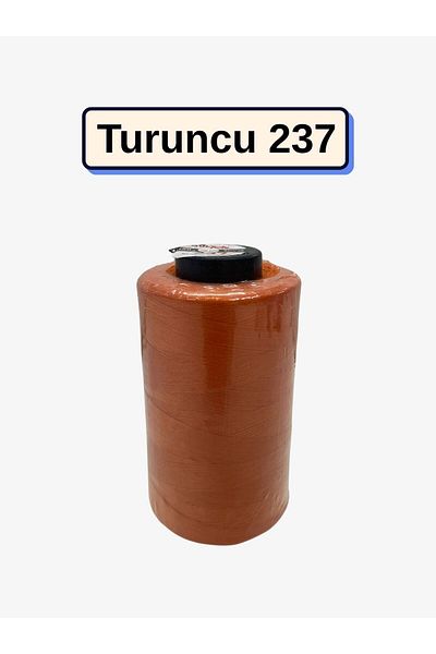 Yiğit Kumaş Orange Sewing Thread Number 120 Polyester Code: 237