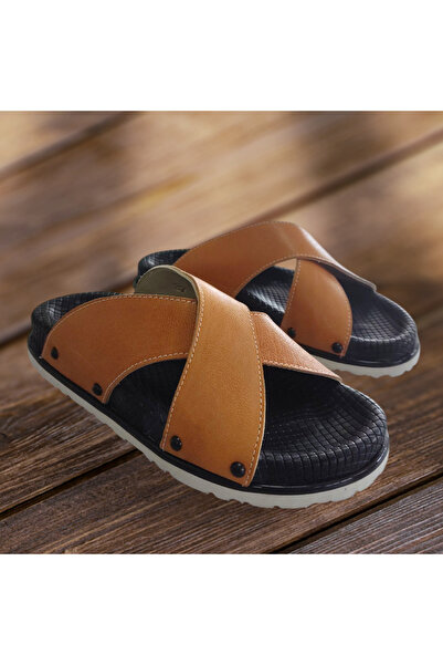 VİVA SHOES Ortopedik Hakiki Deri Kadın Terliği