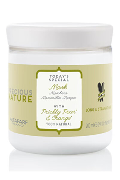 Alfaparf Milano قناع بريشوس نيتشر للشعر الطويل والمستقيم مع الصبار والبرتقال ...