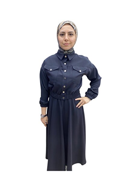 Lastikli Etekli Ceket Takım