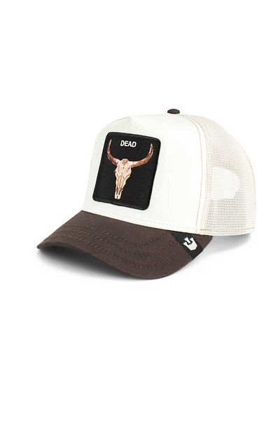 Goorin Bros . The Dead Skull (Buffalo Head Skeleton Figured) Hat 101-1664