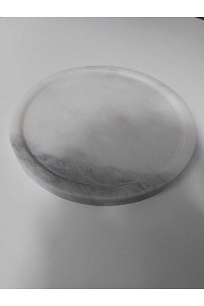 Mudo Concept Tava de baie din marmura Gri Alb - 27x27x2 cm