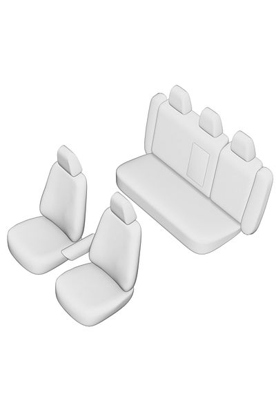 Umbrella SET HUSE SCAUN UMBRELLA PENTRU VW GOLF 5 2004-2009 (BANCHETA FRACTIONATA)