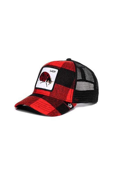 Goorin Bros . Plaidy Bug (Ladybug Figured) Hat 101-0287