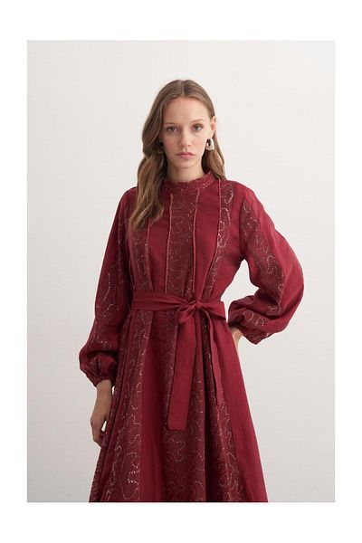 FUSHYA Rochie cu dantelă