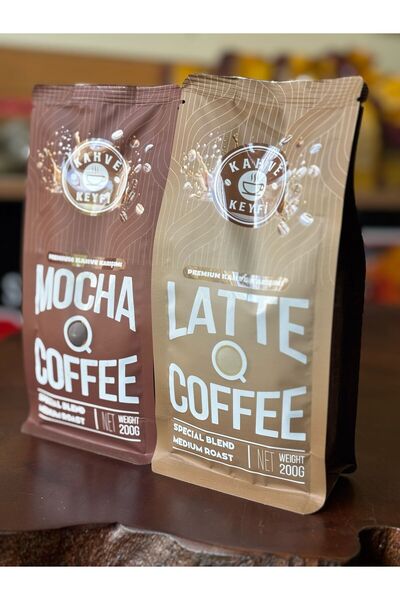 Kahve Keyfi Dibek, Menengiç, Mocha, Latte, Salep ve Sıcak Çikolata | 7'li Kahve Çeşitleri Yoğun Lezzet Seti
