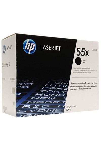 HP HP CE255X BLACK TONER CARTRIDGE