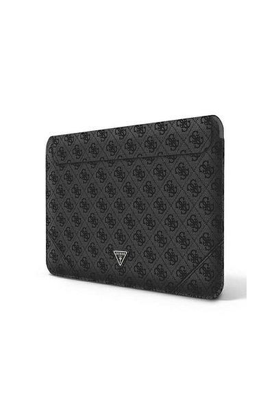 Guess Husa Premium Guess Sleeve Uptown Triangle Logo, Compatibila Cu Laptop/Macbook Pro/Air 13inch, negru