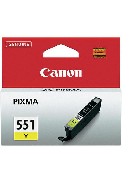 Canon CLI-551Y YELLOW INKJET CARTIDGE